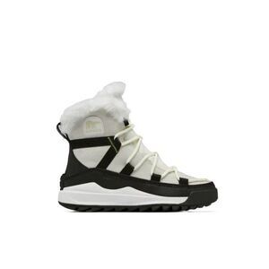 Sorel Womens 10 Black White Glacy Waterproof Lace Up Snow Boots DISPLAY II4